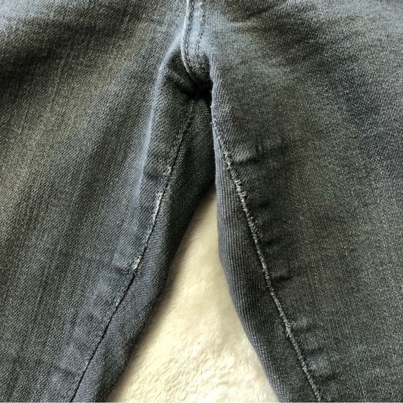 AG Adriano Goldschmied The Stevie Ankle Slim Straight Grey Jean Petite 32 - Picture 7 of 10